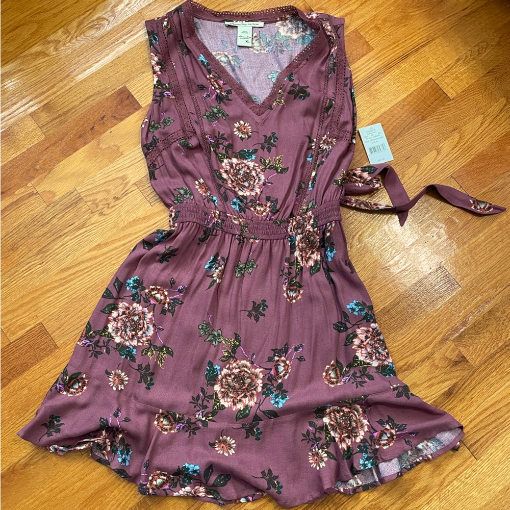 Women’s American Rag sleeveless flounce dress, XL